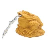 Fontaine à eau grenouille, cracheurs d'étang pour petits étangs, Gargouille en polyrésine avec pompe et câble, pour étangs de jardin, balcons, décoration maritime(11*9.8*9cm/4.3*3.8*3.5in)