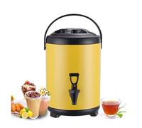 Fontaine à Eau Inox Professionnelle 6L 8L 10L 12L - Thermos Isolé avec Robinet pour Cafétéria, Événements, Réceptions et Bureau