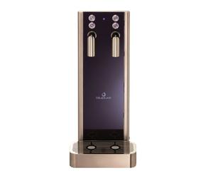 Fontaine a eau, machine eau gazeuse, distributeur d eau, machine eau pétillante - Bluglass Tower 2W, sur la table