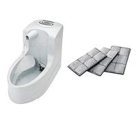 Petsafe Fontaine à eau pour chiens et chats Drinkwell Mini 1,2L Gris Plastique Extérieur