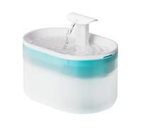 Fontaine à eau potable pour animaux domestiques translucide, filtre de circulation d'eau automatique pour petits chats Filtre d'intérieur