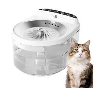 Fontaine à Eau pour Animaux, 3L sans Fil Rechargeable avec Détecteur de Mouvement, Fontaine à Eau pour Chat, pour Chat Chien Animal Domestique Abreuvement Nourrisseur Maison Appartement Salon