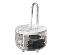 Fontaine À Eau pour Animaux - Distributeur Automatique Transparent 1L USB sans Fil, Abreuvoir Silencieux pour Chats Et Chiens | Fontaine Hydratante Facile À Nettoyer pour Usage Domestique