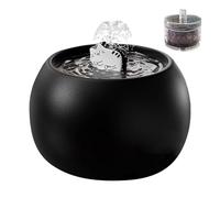 Fontaine À Eau pour Animaux,Fontaine À Eau pour Animaux Domestiques | Distributeur d'eau Filtrée avec Capteur 3D pour Chaton Et Chien À La Maison Ou À L'Extérieur