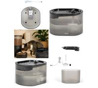Fontaine à eau pour animaux - LIVOO - 2,5 L - Double filtration - Indicateur LED - Silencieuse ≤40 dB