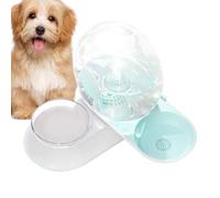 Fontaine à Eau pour Chat, Abreuvoir Silencieux avec Siphon Sécurisé en Plastique Alimentaire Anti-Renversement, Distributeur Automatique de Nourriture et d'eau, pour Chiots Chats Lapins et