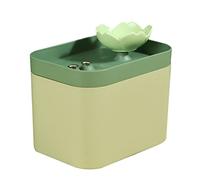 Fontaine à eau pour chat, fontaine à boire pour chat de 1,5 l, distributeur de boisson pour animaux de compagnie en céramique, fournitures d'alimentation en eau ultra silencieuses pour chats et chiens