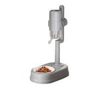 Fontaine à eau pour chat - Gourde réglable en hauteur | Distributeur d'eau debout réglable en hauteur de 750 ml Gamelle pour animaux domestiques - Pour petits animaux, hamster, écureuil, hérisson et