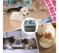 Fontaine À Eau pour Chats - 2500ml Automatique Silencieuse Grande Capacité pour Boisson | Fontaine À Eau Animaux - pour Chiots Maison Voyage Bureau Crate Accessoires