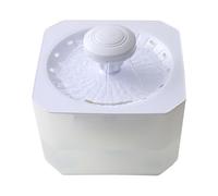 Fontaine À Eau pour Chats d'Intérieur,2,5L Automatique Silencieuse USB Rechargeable Accessoires Animaux - Distributeur Automatique d'Eau | Usage Intérieur/Extérieur Maison Bureau Voyage Journées Chaud