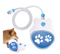 Fontaine à Eau pour Chien à Activation par Pression de Patte, | Hydratation ludique : cette fontaine canin s'active naturellement quand votre animal appuie sur la pédale