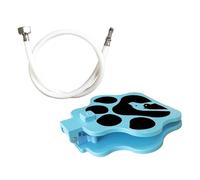 Fontaine à Eau pour Chiot à Pédale Distributeur d'hydratation avec tuyau