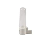 Fontaine à eau pour oiseaux Duvoplus Auget A Bec Ca. Blanc 15x4x7,5 cm