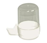 Fontaine à eau pour oiseaux Duvoplus Auget Super Blanc 11x7x10,5 cm