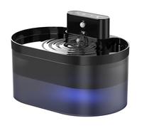 Fontaine à Eau sans Fil pour Chat - Distributeur Automatique d'eau pour Animaux 2.2L Rechargeable avec Détecteur de Mouvement - Fontaine pour Chats d'Intérieur