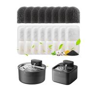 Fontaine à eau sans fil pour chat : fontaine à eau sans fil de 2,2 L, 4000 mAh, pompe SilentFlow™ intégrée ultra silencieuse pour chats à l'intérieur, distributeur d'eau automatique pour chat, sans