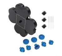 Fontaine à eau solaire, 8 buses flottantes avec filtre pour décoration de jardin, pour bain d'oiseaux, étang, piscine, utilisation en extérieur