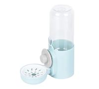 Fontaine À Eau Suspendue pour Cage De Petit Animal Lapin Hamster Oiseau avec Système Antigoutte Et Bec Ajustable