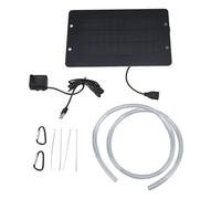 Fontaine à énergie Solaire, Pompe Solaire, Fontaine à d'oiseaux, Interface USB avec Pompe à Eau 6V 10W, pour d'oiseaux De Patio, Piscine de Jardin et Bassin