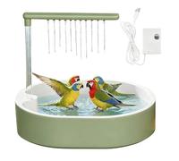 Fontaine À Oiseaux Avec Pompe Anti-Éclaboussures Eau Courante