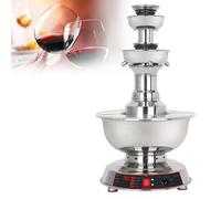 Fontaine à vin à 3 étages， pour les mariages,Distributeur de jus de fruits et de cocktails pour le bar, la fête de Noël et la décoration intérieure