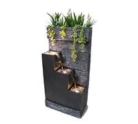 Fontaine Arnusa BK845 avec éclairage LED plantable pour Jeu d'eau intérieur et extérieur décoration de Jardin