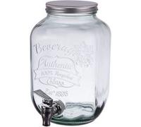 Fontaine Authentic 4 l avec couvercle et robinet - Table Passion - Transparent - Verre Transparent G