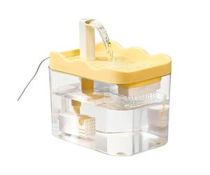 Fontaine Automatique Chats - Mécanisme Tranquille Arrêt Autonome Création, Unité Dispensateur Liquide Animal | Idéal Jeune Chien Petit Canin Compagnon Domestique Résidence Logement Déplacement