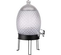 Fontaine avec support Ananas 10 L - Table Passion - Transparent / Cristal - Verre Transparent G