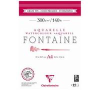Fontaine bloc collé 2 côtés 12F A3 300g grain fin