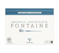 Fontaine bloc collé 4 côtés 15F 36x48cm 300g grain nuageux