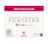 Fontaine bloc collé 4 côtés 25F 24x30cm 300g grain fin