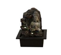 Fontaine bouddha cascades zen spiritualité shino kida - multicolore