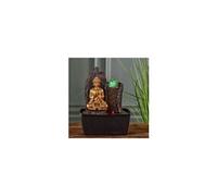 Fontaine Bouddha Haka - L 15 x l 20 x H 25 cm - LED