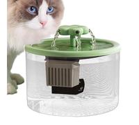 Fontaine Buveuse pour chats 1,2 L - Distributeur automatique d'eau pour chats - Buveuse silencieuse pour chambre à coucher, cuisine intérieure appartement