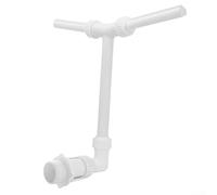 Fontaine cascade avec double tête pour piscine, idéale pour temps chaud (double tête)