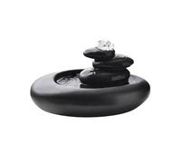 Fontaine Cascade intérieure Petite Fontaine Feng Shui en céramique, Ornements for la Maison, Le Salon, Le Meuble TV, Le Salon de thé, Le Livre, Le Bureau