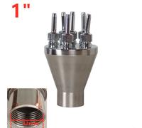 Fontaine centrale droite,1 ""1.5"" 2 "",buses de piscine,musique en plein air,fontaine d'eau - Type 1 (304 SS)