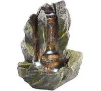 Fontaine d'ambiance avec LED et pompe - Brèche de roche