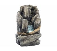 Fontaine d'ambiance avec LED et pompe - Falaise Infactory