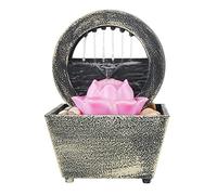 Fontaine de Bureau Cascade de Table pour la méditation intérieure et Le Zen Fontaines de Table Cascade Petite Fontaine à Eau de Bureau