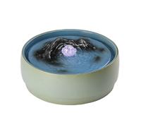 Fontaine de Bureau Fontaine de Relaxation de Table de Style Chinois avec Eau Qui coule pour la décoration du Salon et du Bureau Tabletop Fountain