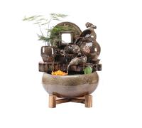 Fontaine de bureau Fontaine de relaxation table, roue à eau décorative for bureau et salon