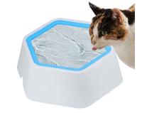 Fontaine de chat avec détecteur de mouvement - coquille d'eau de chat | Chargeur lent divisé sans pulvérisation | Fontaine à boire pour | Fontaine d'eau pour chat avec filtres | Catznapf augmente le