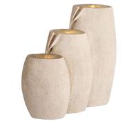 Fontaine de jardin ARKLE LED Beige