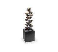 Blumfeldt Joshua Tree Fontaine de jardin à jet d'eau Pompe de 7 W Câble de 10 m