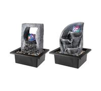 Fontaine de jardin Lumineo LED RGB 17 x 20,5 x 25,5 cm Résine