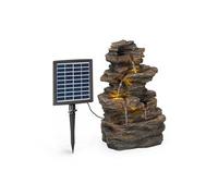 Messina Fontaine solaire en cascade batterie 4 niveaux 200 l/h 2,8 W