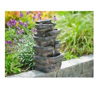 Fontaine De Jardin Miras Avec Cascade Et Éclairage Led - Ubbink Multicolore