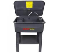 Fontaine de lavage - ÉLECTRIQUE - 75L - Dégraissage pièces mécaniques - Sécurité anti-flamme - Biodégradable